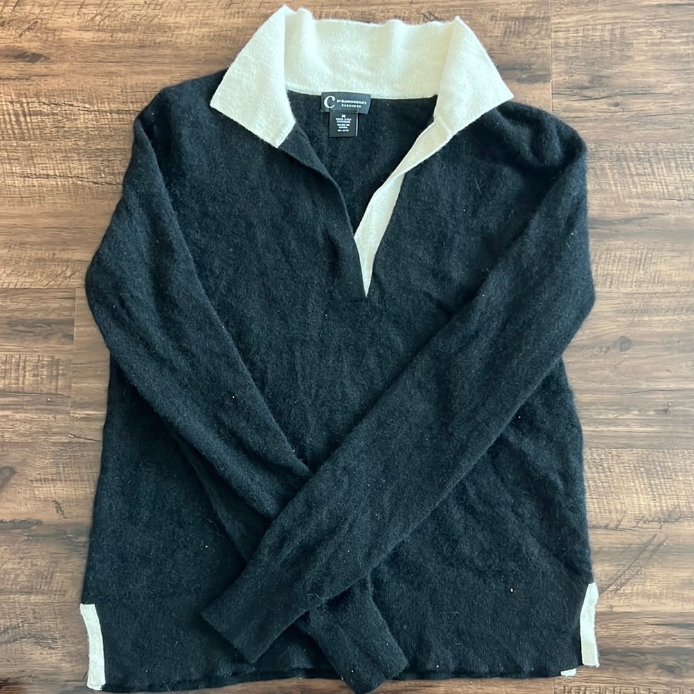 C by Bloomingdale's cashmere sweater